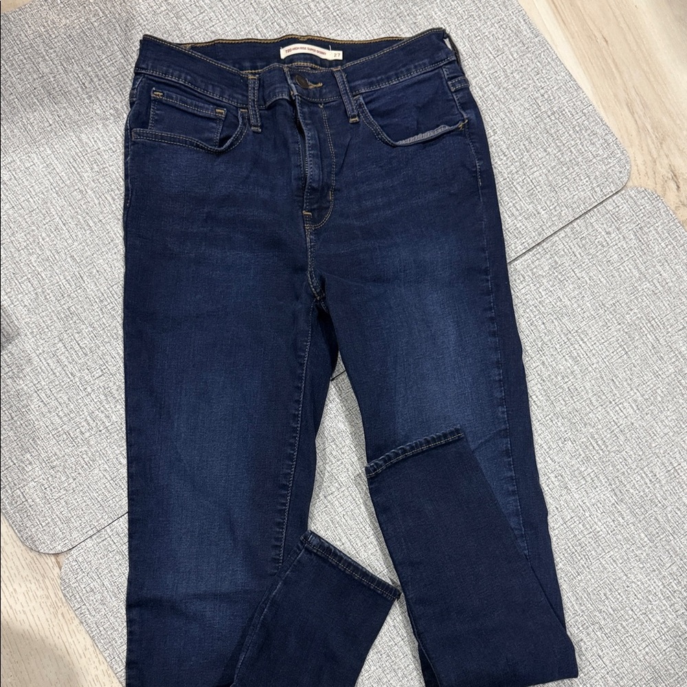 Levi's Blue Skinny Jeans Classic Fit